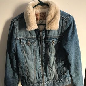 LINED JEAN JACKET
